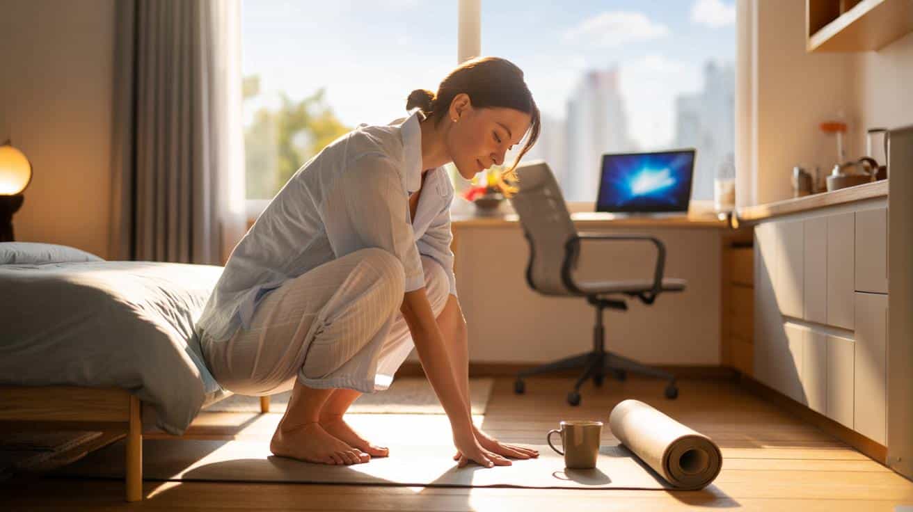 Dlaczego coraz więcej osób zaczyna dzień od krótkiego rozciągania