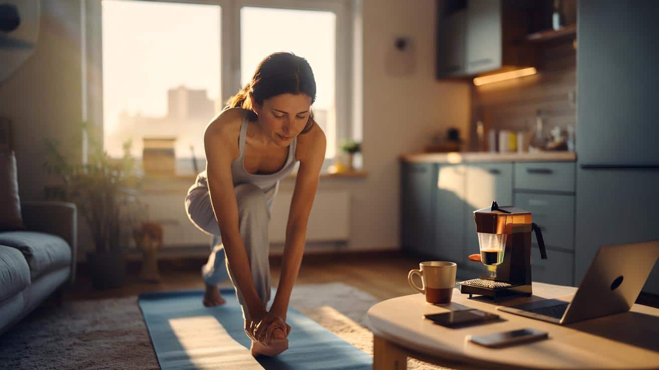 Dlaczego coraz więcej osób zaczyna dzień od krótkiej gimnastyki zamiast kawy