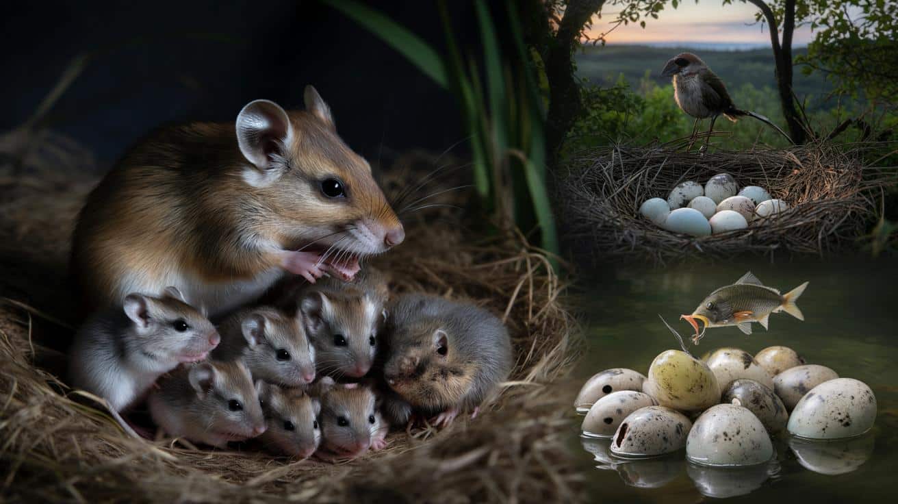 Dlaczego część zwierząt zjada własne młode? Szokujące, ale opłacalne