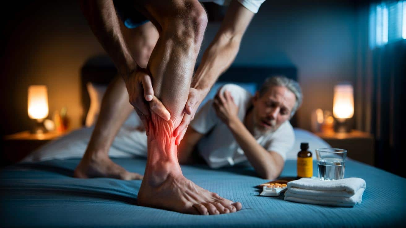 Dlaczego czujesz skurcze w nogach w nocy i jak je zatrzymać naturalnie