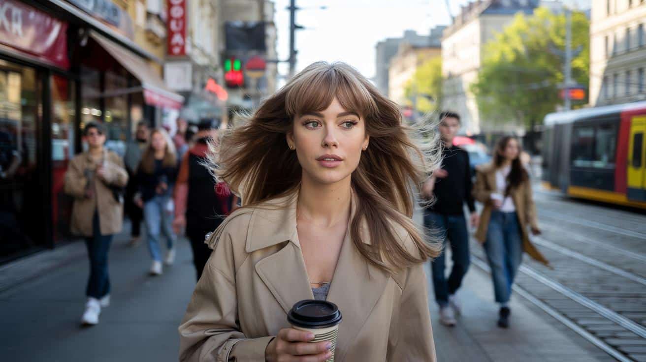 Dlaczego długa grzywka curtain znowu króluje w 2025