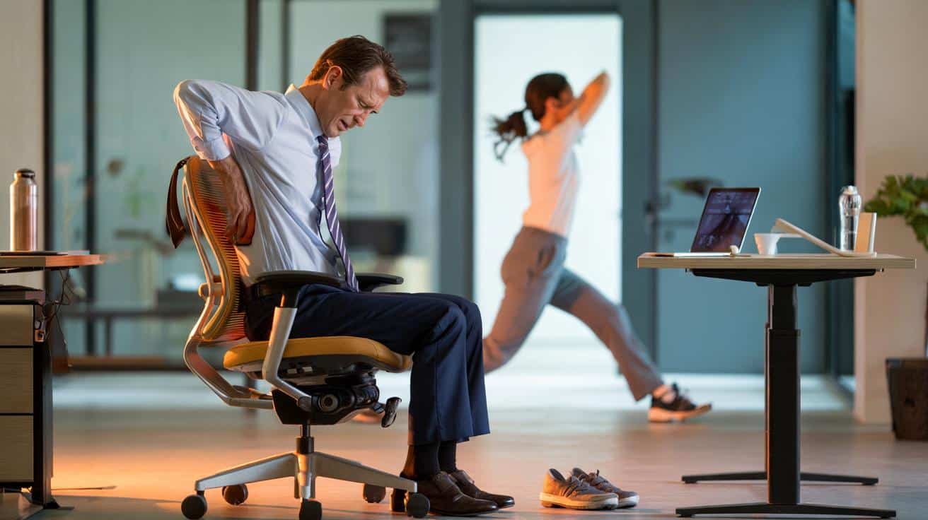 Dlaczego drogie fotele „ergonomiczne” nie ratują kręgosłupa w pracy