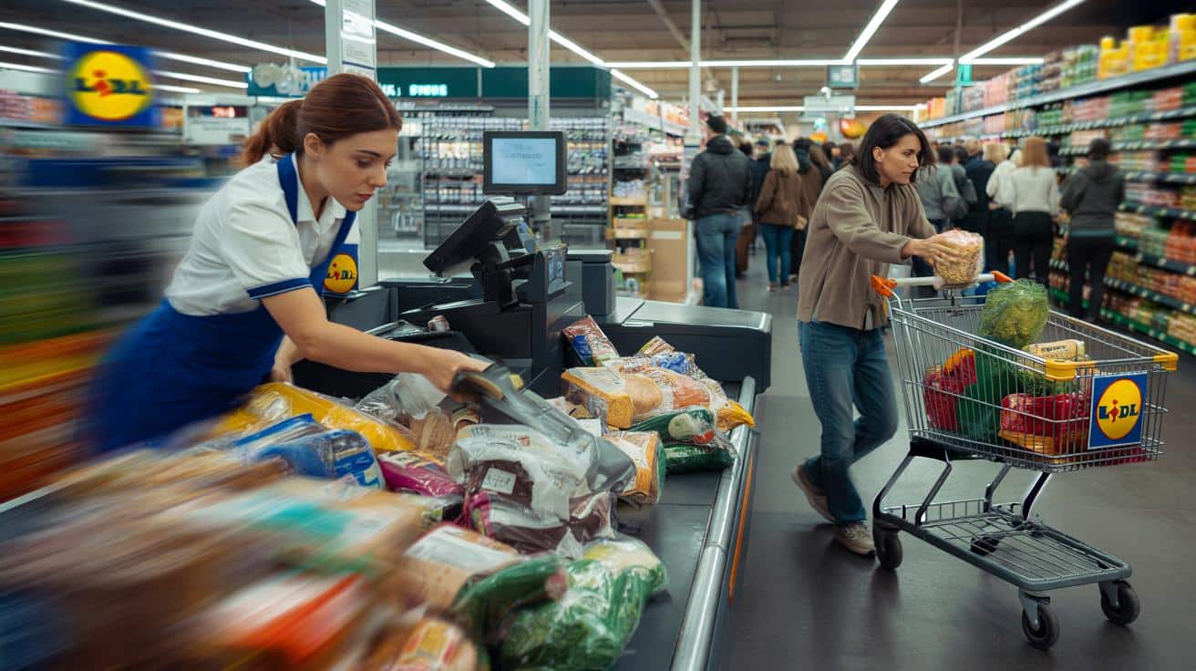 Dlaczego kasjerzy w Lidlu działają jak błyskawica? Ukryty trik przy kasach