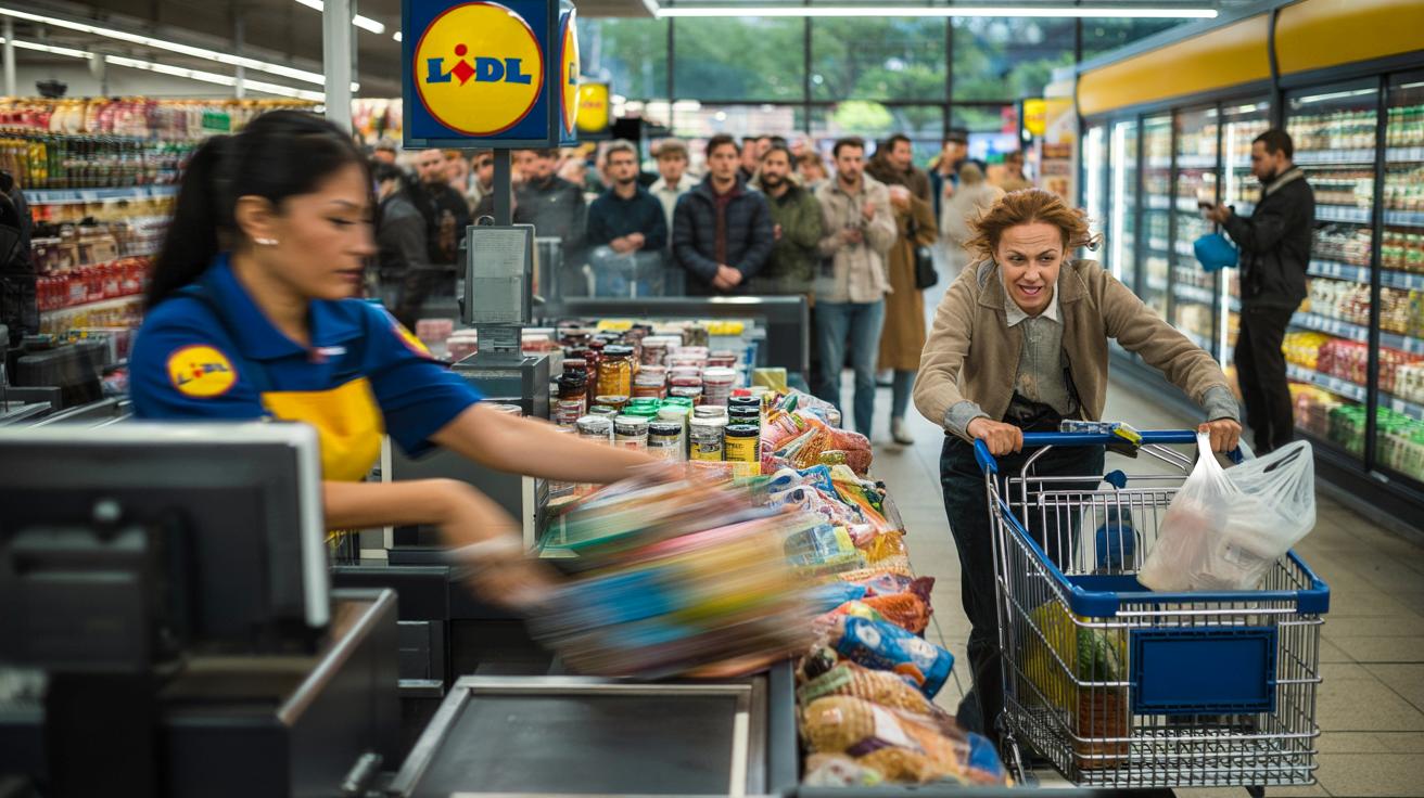 Dlaczego kasjerzy w Lidlu działają tak szybko? Psychologiczny trik przy kasie