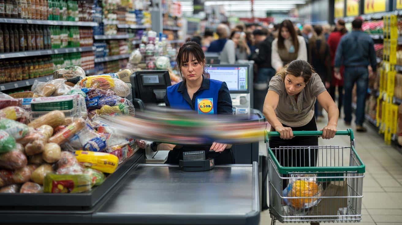 Dlaczego kasjerzy w Lidlu skanują tak szybko? Oto trik przy kasie