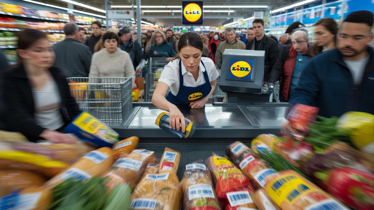 Dlaczego kasjerzy w Lidlu skanują tak szybko? Psychologiczny trik przy kasie