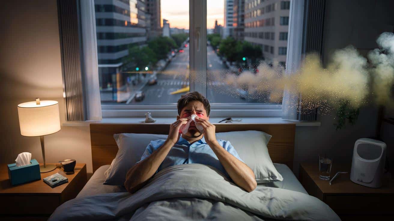 Dlaczego katar sienny nasila się wieczorem? Wyjaśniamy, co dzieje się z nosem