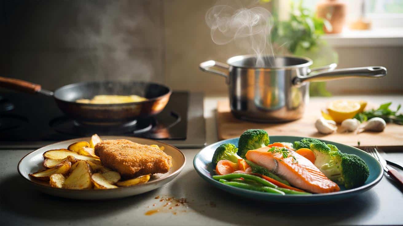 Dlaczego lepiej gotować na parze niż smażyć