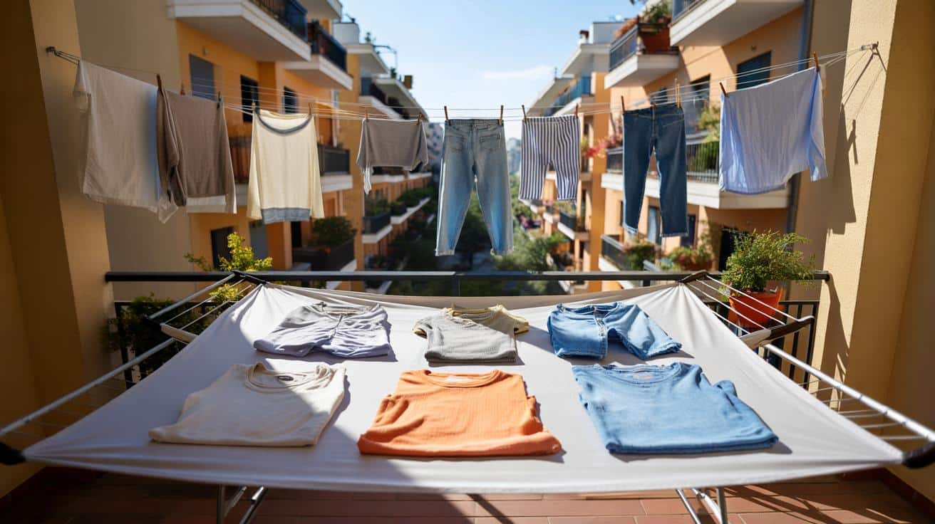 Dlaczego lepiej suszyć pranie na leżąco niż na wieszaku