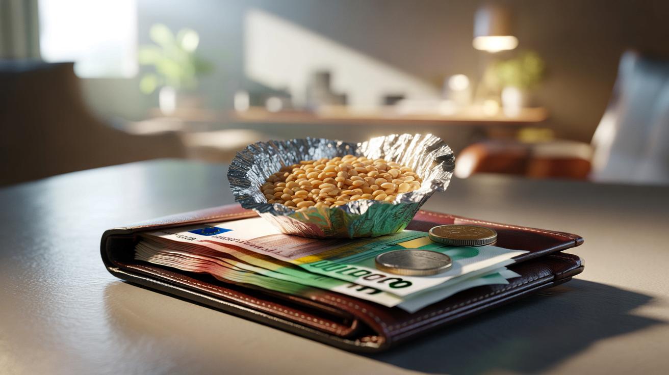 Dlaczego ludzie noszą soczewicę w portfelu zawiniętą w folię aluminiową?