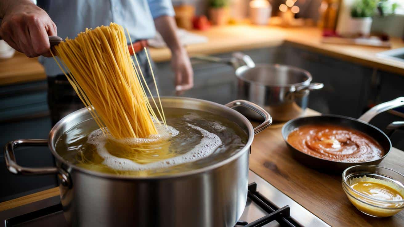 Dlaczego makaron najlepiej gotować w dużej ilości wody