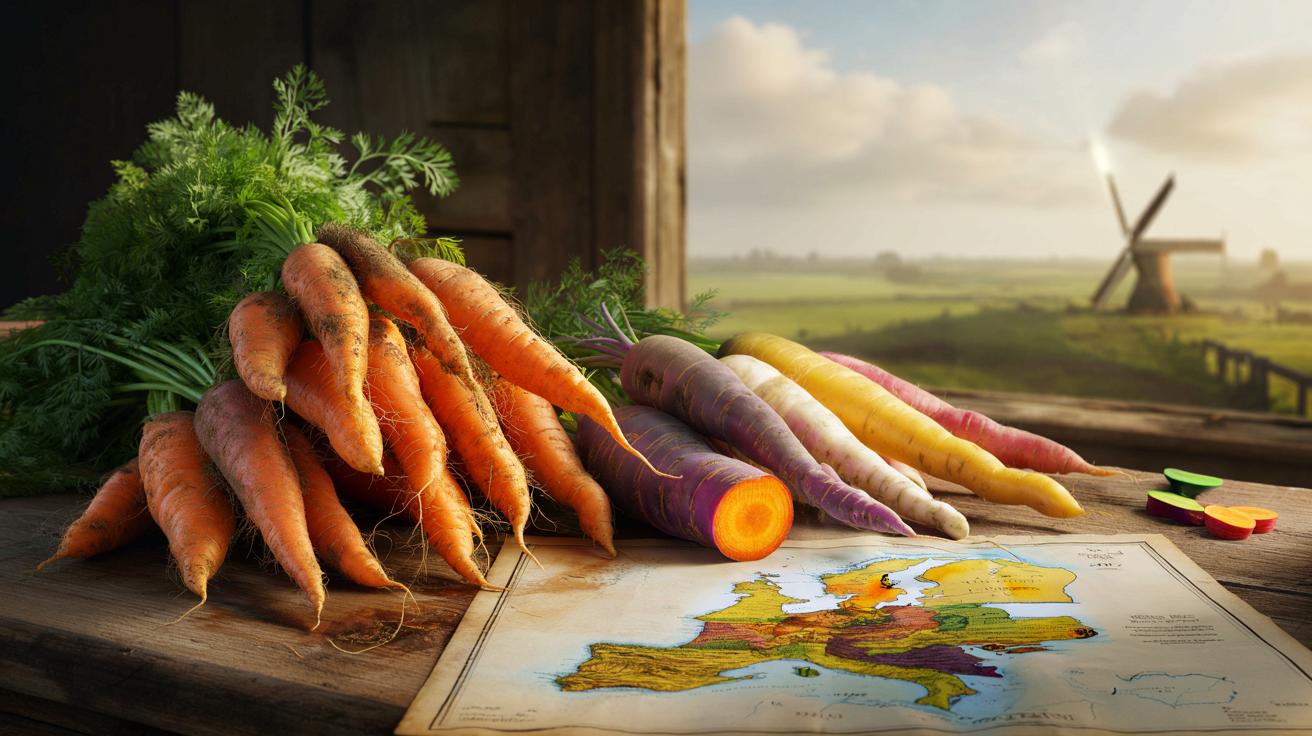 Dlaczego marchewka jest pomarańczowa? Zaskakująca decyzja jednego kraju sprzed wieków