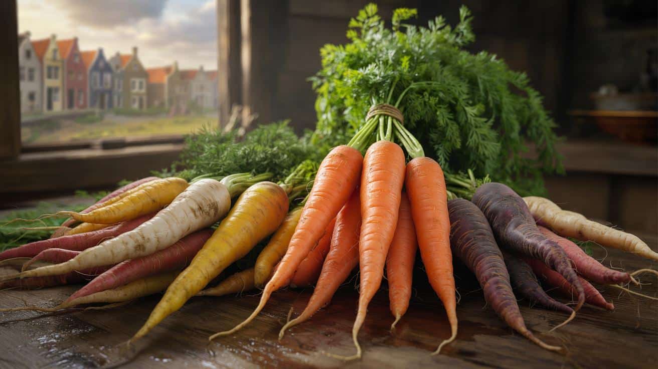 Dlaczego marchewka jest pomarańczowa? Zaskakujący wpływ jednego kraju