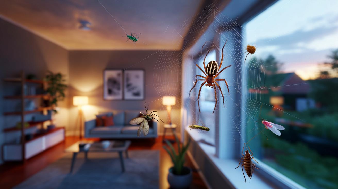 Dlaczego nie warto zabijać pająków w domu? One robią to za ciebie