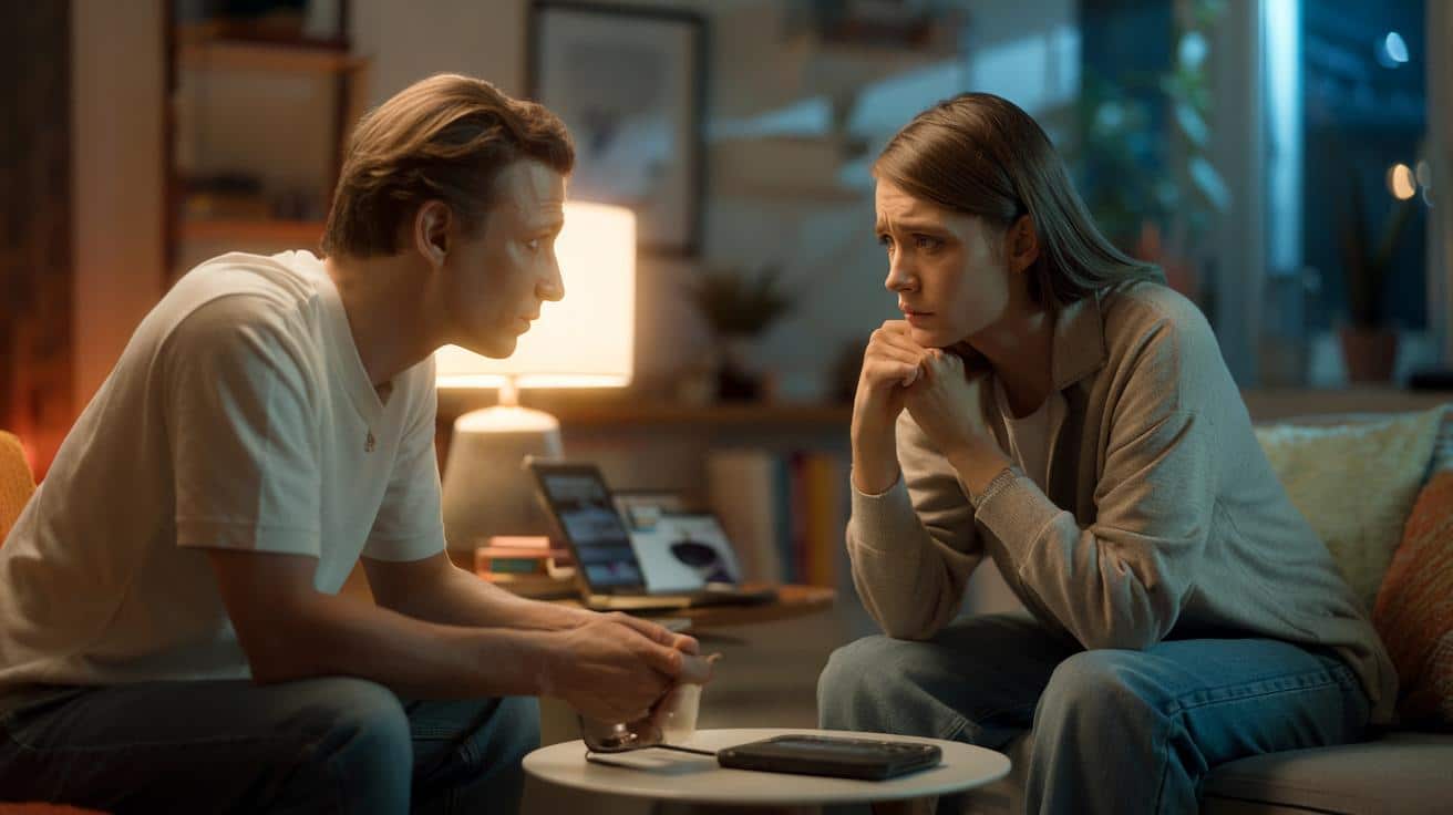 Dlaczego niektórzy ludzie czują napięcie gdy rozmowa nagle staje się poważna