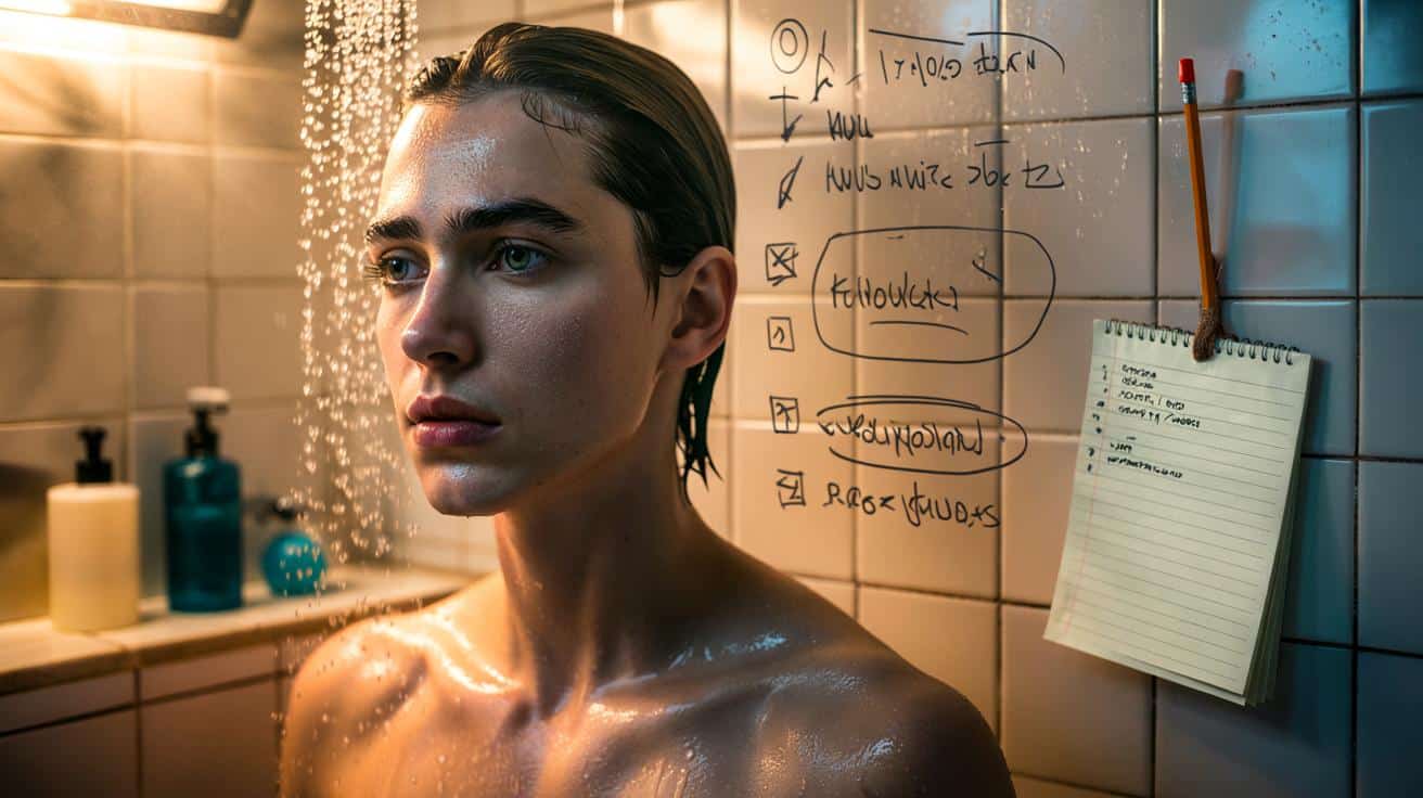 Dlaczego niektórzy zapisują pomysły pod prysznicem