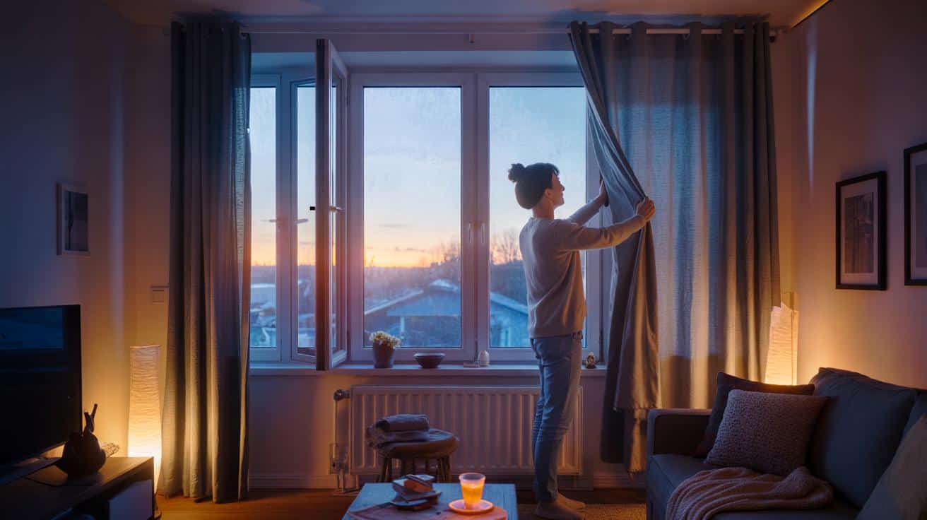 Dlaczego od połowy marca warto zasłaniać okna już o 19:45?