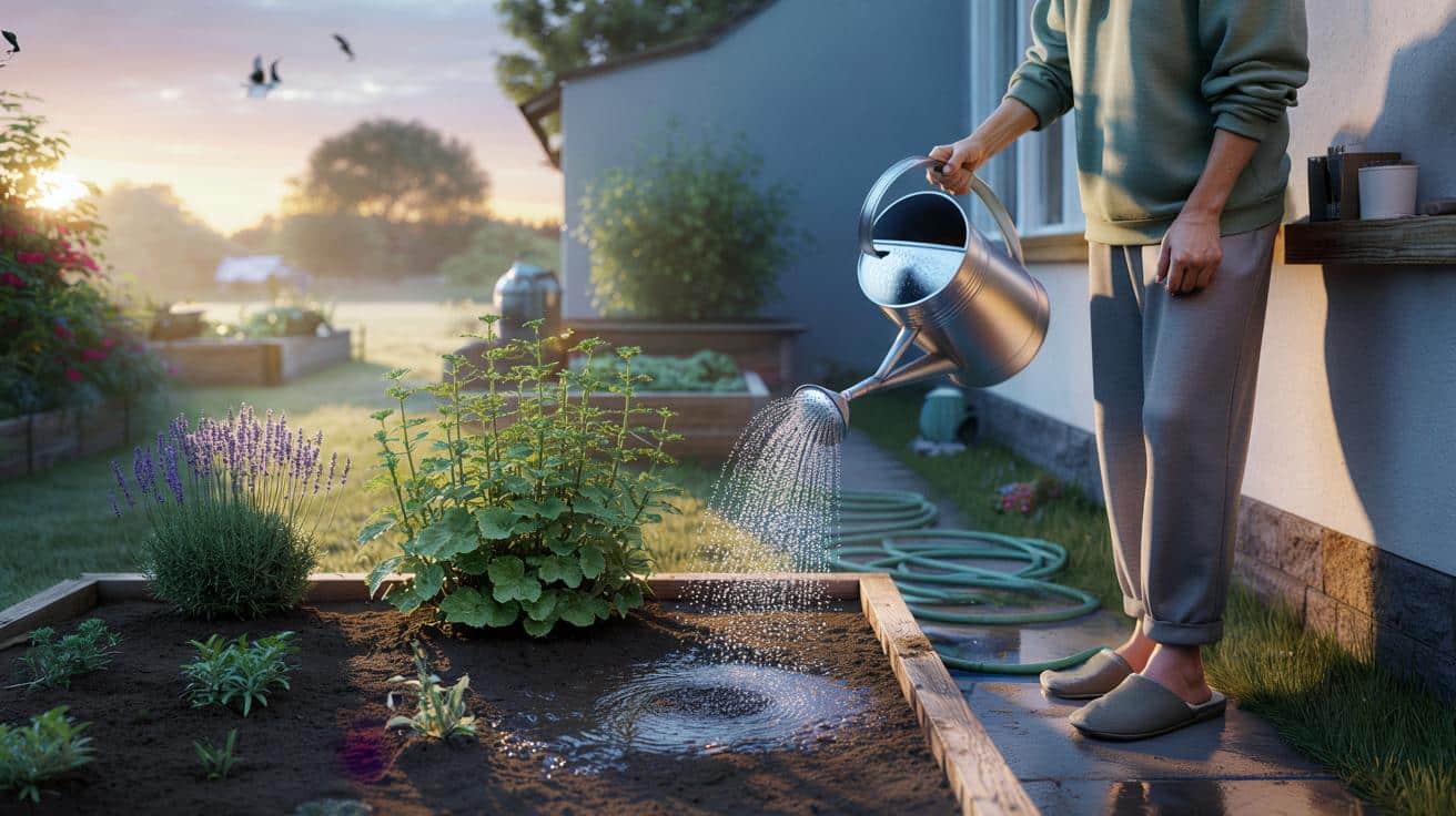 Dlaczego ogrodnicy radzą podlewać rośliny wcześnie rano zamiast wieczorem