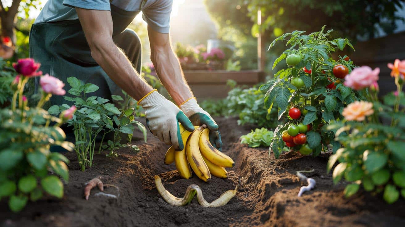 Dlaczego ogrodnicy zakopują banany w ziemi i co z tego mają