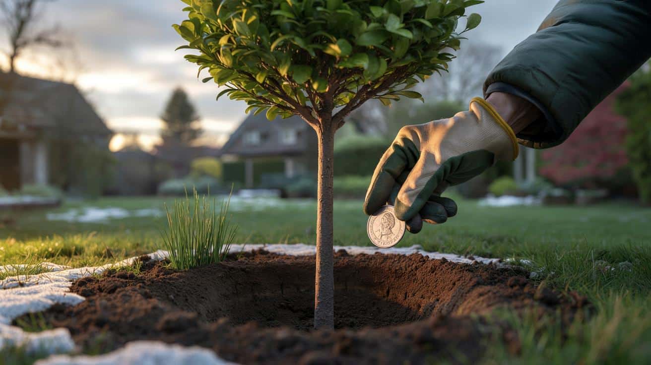 Dlaczego ogrodnicy zakopują monetę przy drzewie przed lutym 2026?