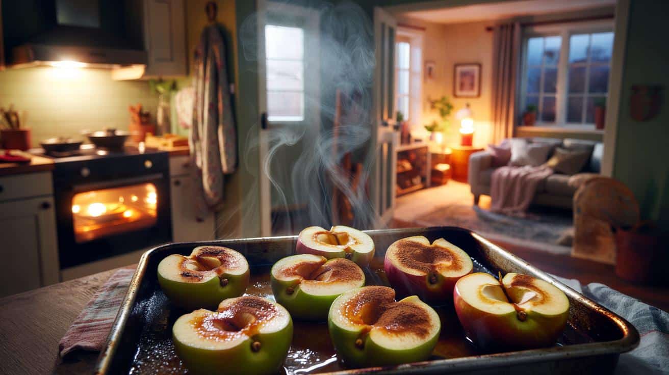 Dlaczego pieczone jabłka z cynamonem pachną całym domem