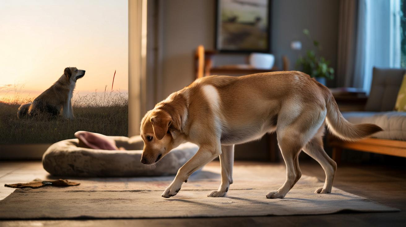 Dlaczego pies kręci się w kółko przed snem i kiedy to powód do niepokoju