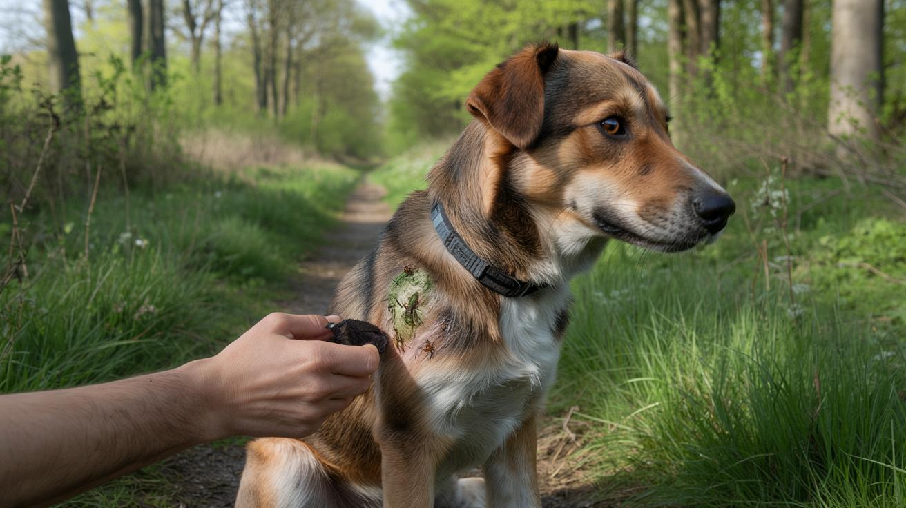 Dlaczego pies wraca z kleszczami mimo obroży? Weterynarze tłumaczą