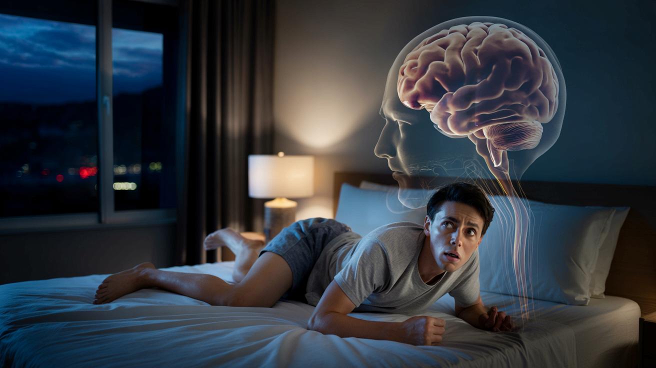 Dlaczego przed snem czujemy nagłe spadanie w dół? Neurolodzy wyjaśniają