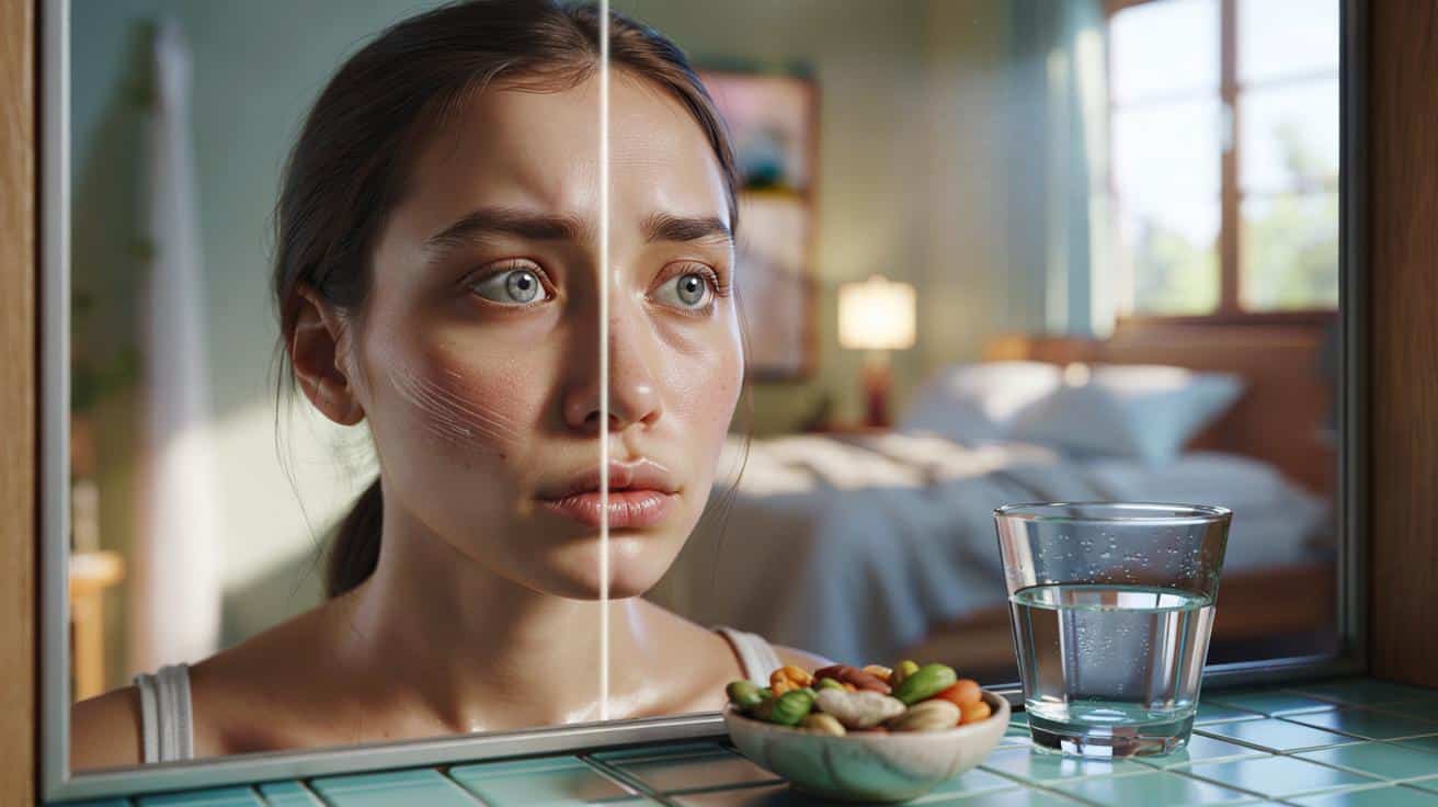 Dlaczego rano masz spuchniętą twarz mimo że mało piłaś