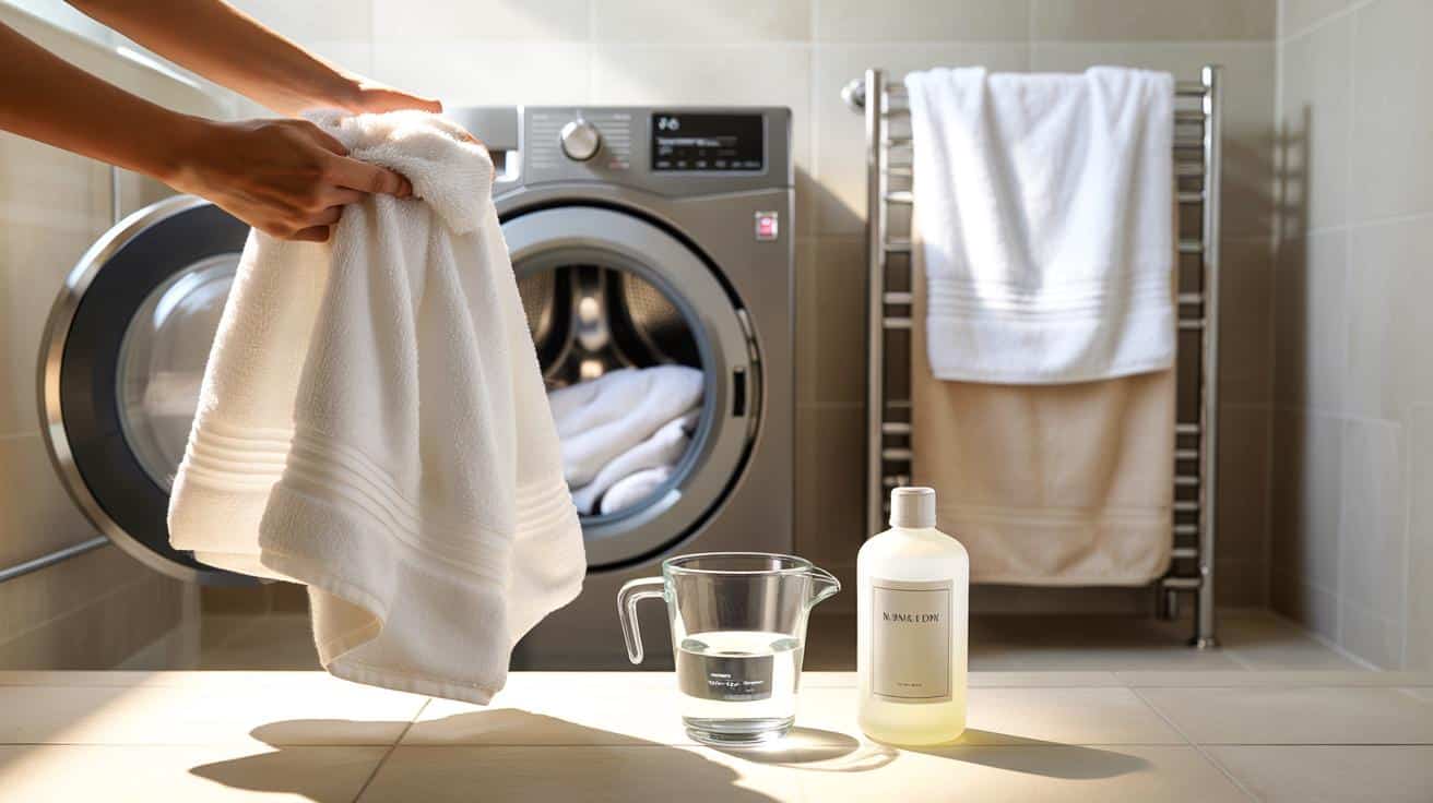 Dlaczego ręczniki po praniu zaczynają brzydko pachnieć i jaki prosty trik stosują pralnie, aby znów były świeże i miękkie