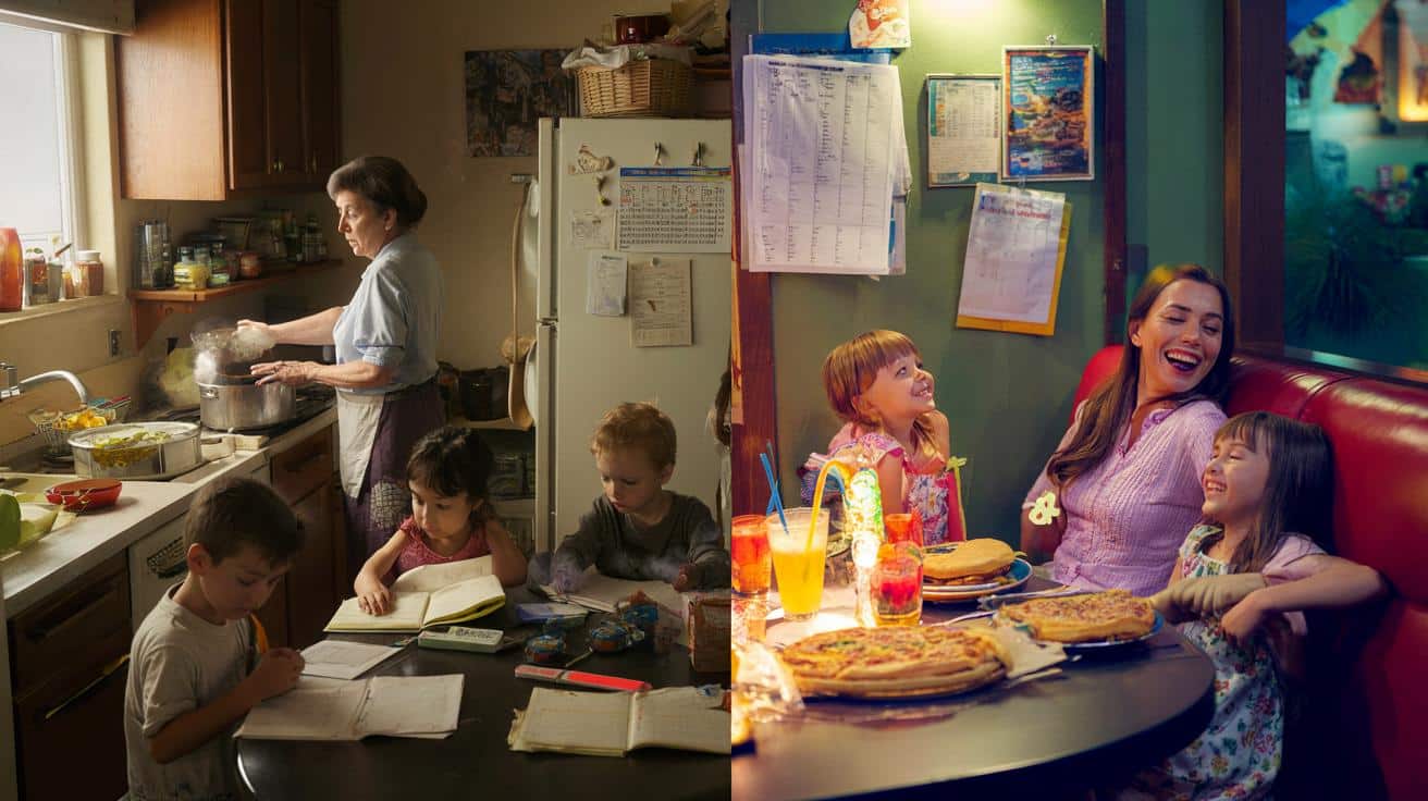 Dlaczego rodzic od kolacji z baru słyszy więcej „dziękuję” niż ten od codziennego obiadu