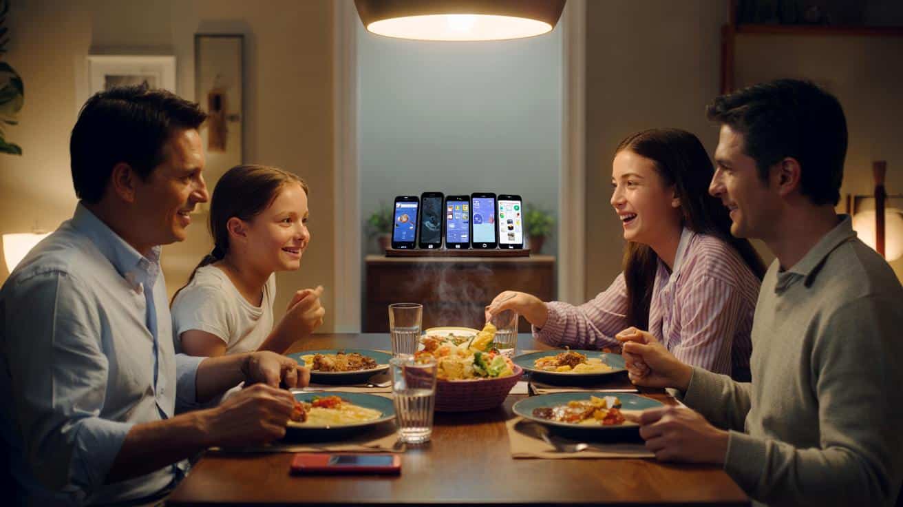 Dlaczego rozmowy przy stole bez telefonów mają tak ogromny wpływ na więź emocjonalną w rodzinie