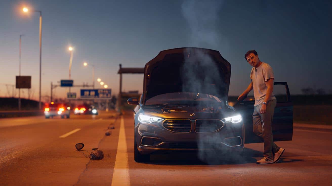 Dlaczego samochód może pachnieć spalenizną po dłuższej jeździe