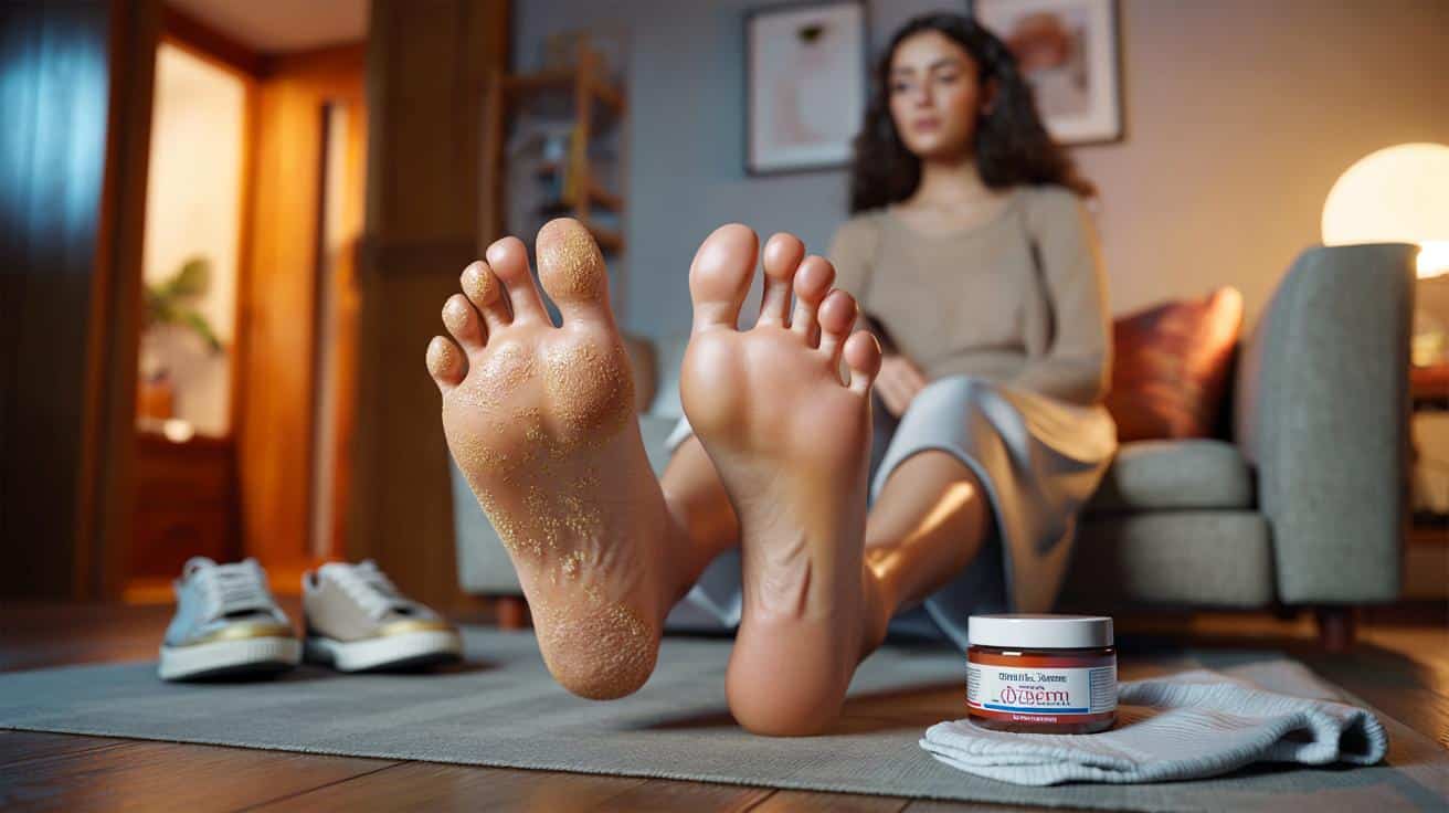 Dlaczego skóra stóp może szybko się przesuszać