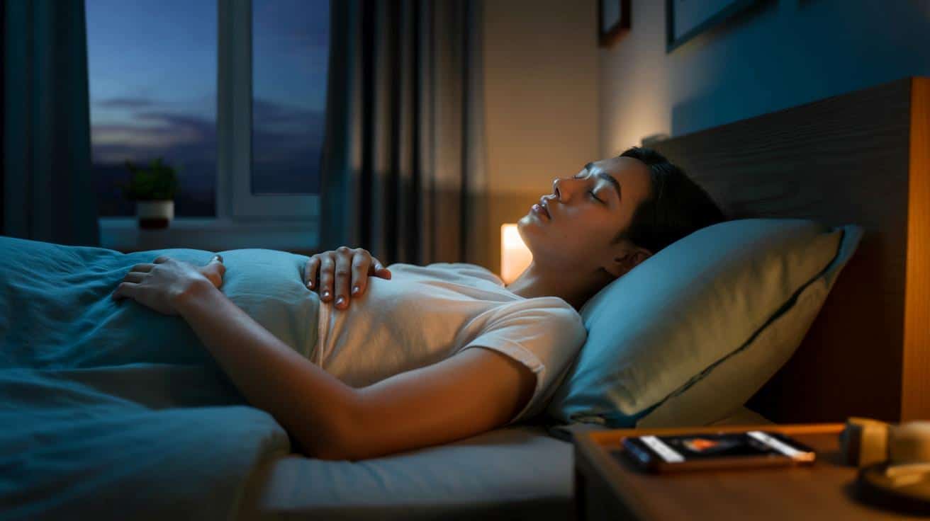 Dlaczego spokojny oddech przed snem pomaga się wyciszyć