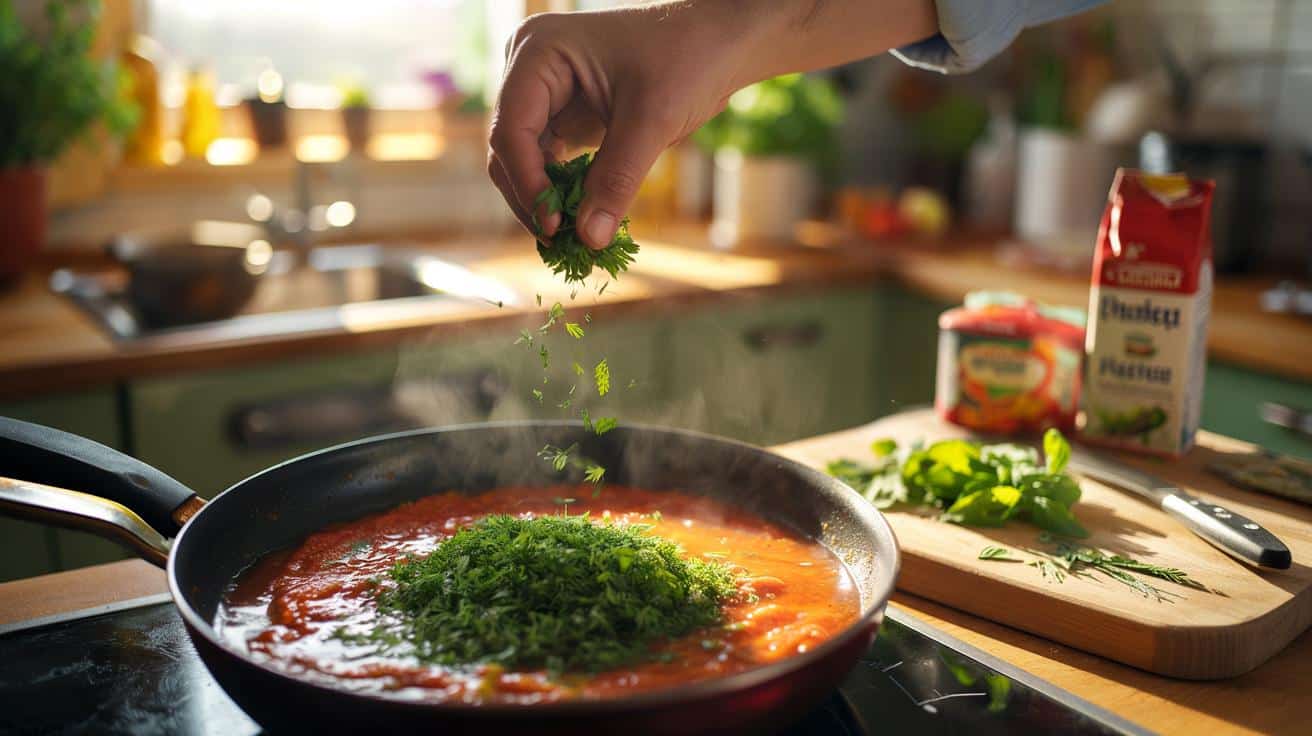 Dlaczego świeże zioła najlepiej dodawać na samym końcu gotowania