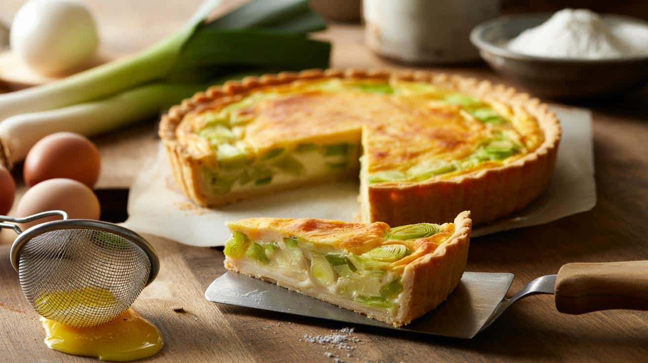 Dlaczego tarta z porem ma rozmokłe dno i jak temu łatwo zapobiec