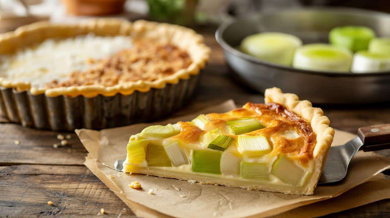 Dlaczego tarta z porem wychodzi mokra i jak uratować spód