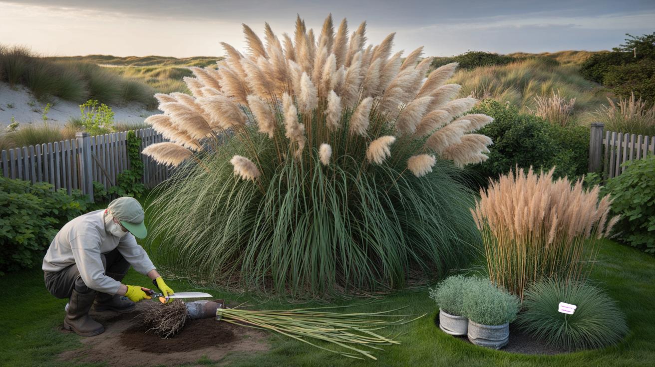 Dlaczego trawa pampasowa trafia na czarne listy i co z nią zrobić w ogrodzie