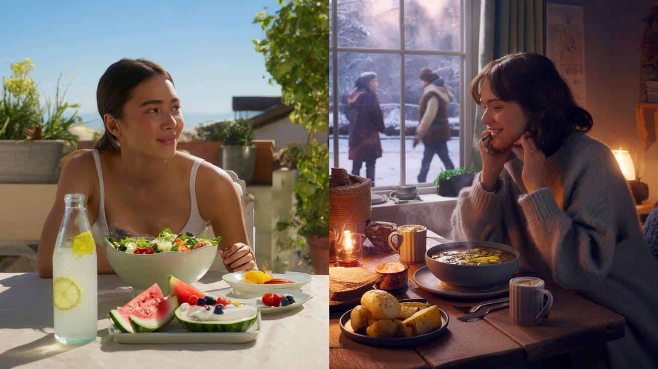 Dlaczego twój apetyt jest mniejszy latem i większy zimą i czy to jest normalne