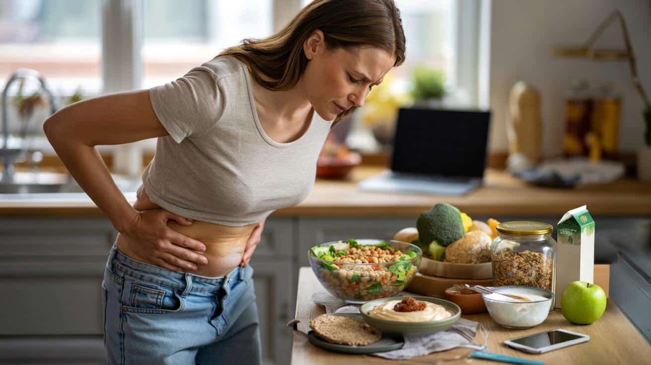 Dlaczego twój brzuch puchnie po jedzeniu określonych produktów zdrowych na pozór