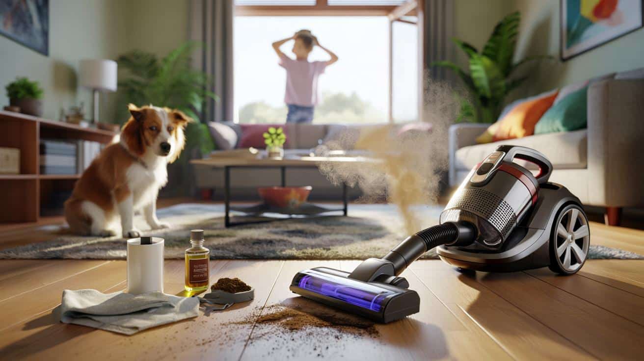 Dlaczego twój odkurzacz zaczyna śmierdzieć podczas pracy i jak to naprawić