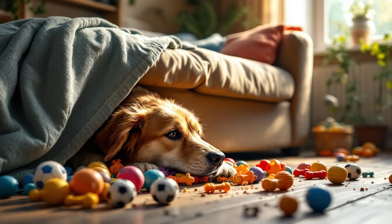Dlaczego twój pies ukrywa zabawki i smakołyki w domu według ekspertki