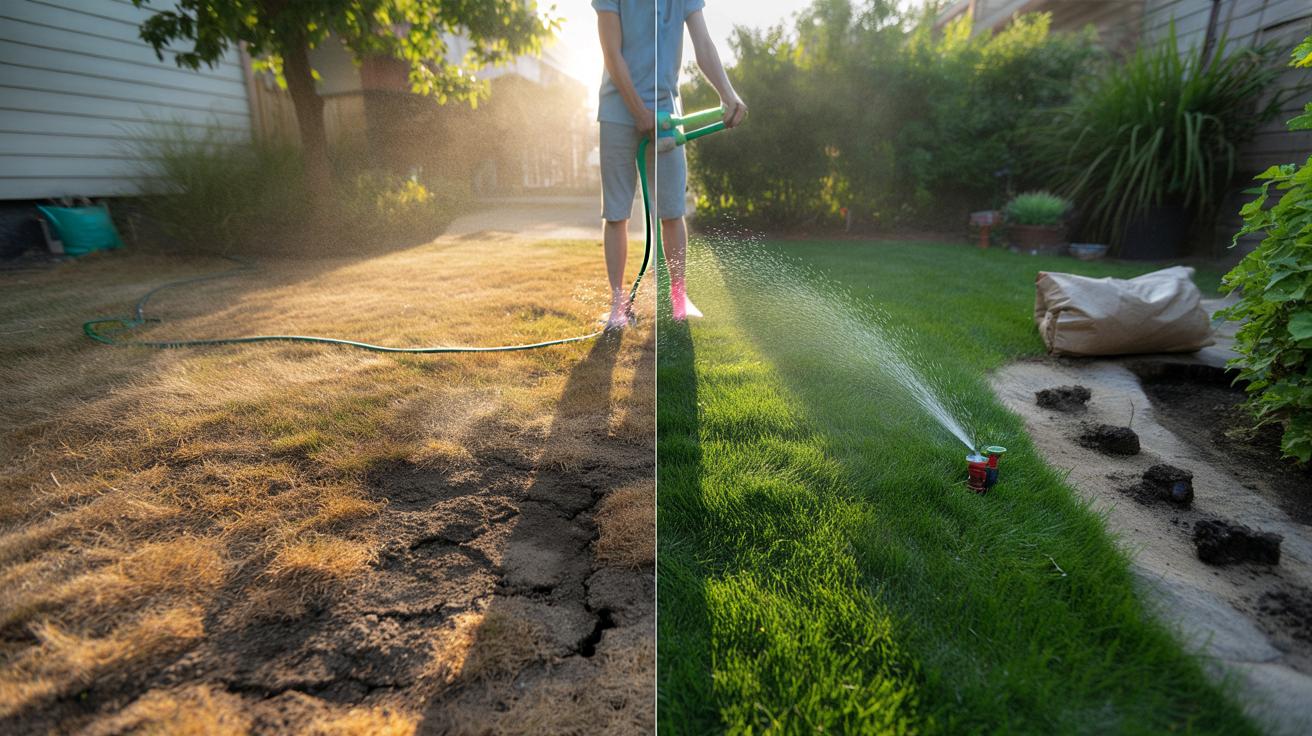 Dlaczego twój trawnik żółknie latem i co zrobić, żeby był zielony mimo suszy i upału