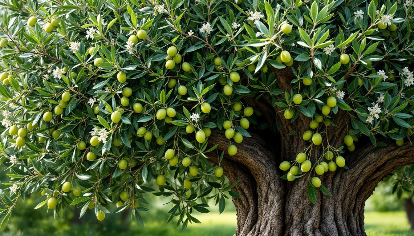 Dlaczego twoja oliwka ma mało owoców po zbyt bujnym wzroście wiosną