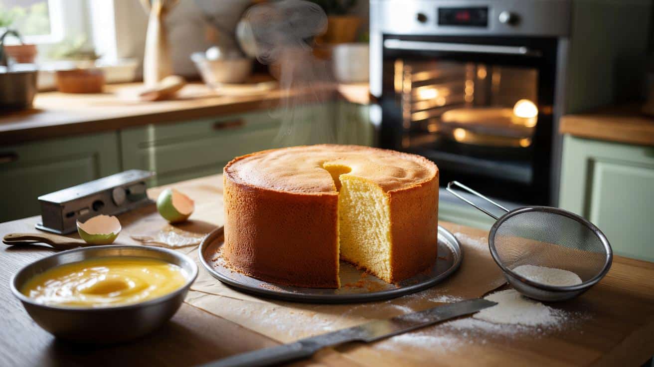 Dlaczego twoje ciasto biszkoptowe opada po wyjęciu z piekarnika i jak temu zapobiec