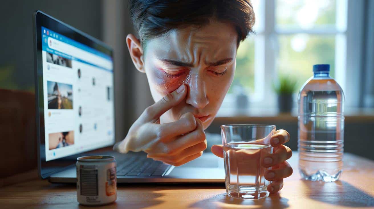 Dlaczego twoje oczy szybko się męczą i co to mówi o twoim poziomie nawodnienia