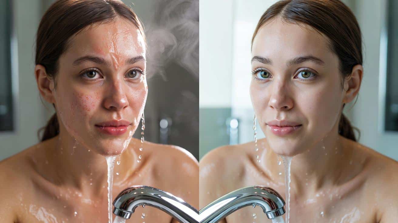 Dlaczego używanie gorącej wody do mycia twarzy niszczy twoją cerę szybciej niż złe produkty