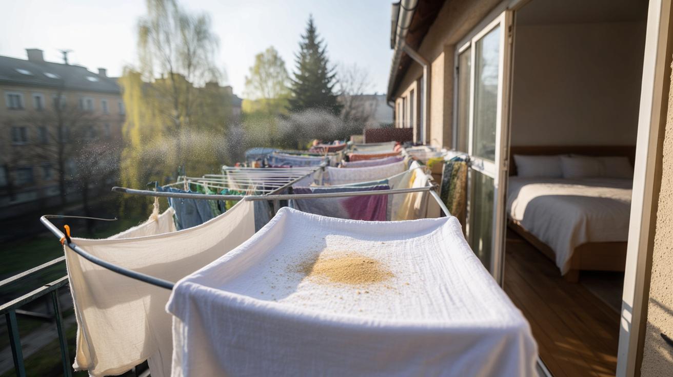 Dlaczego w marcu lepiej nie wieszać prania na dworze w środku dnia