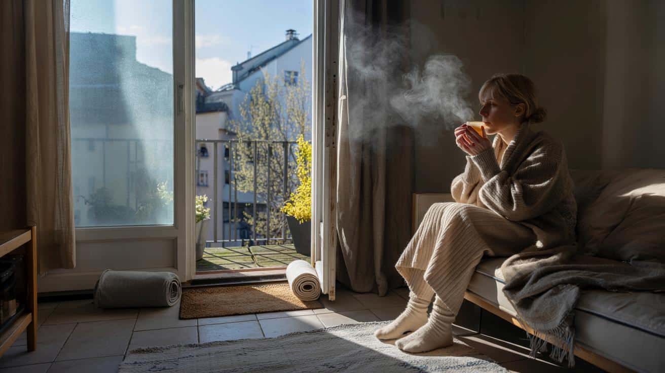 Dlaczego w marcu w domu wciąż jest lodowato, choć słońce grzeje?